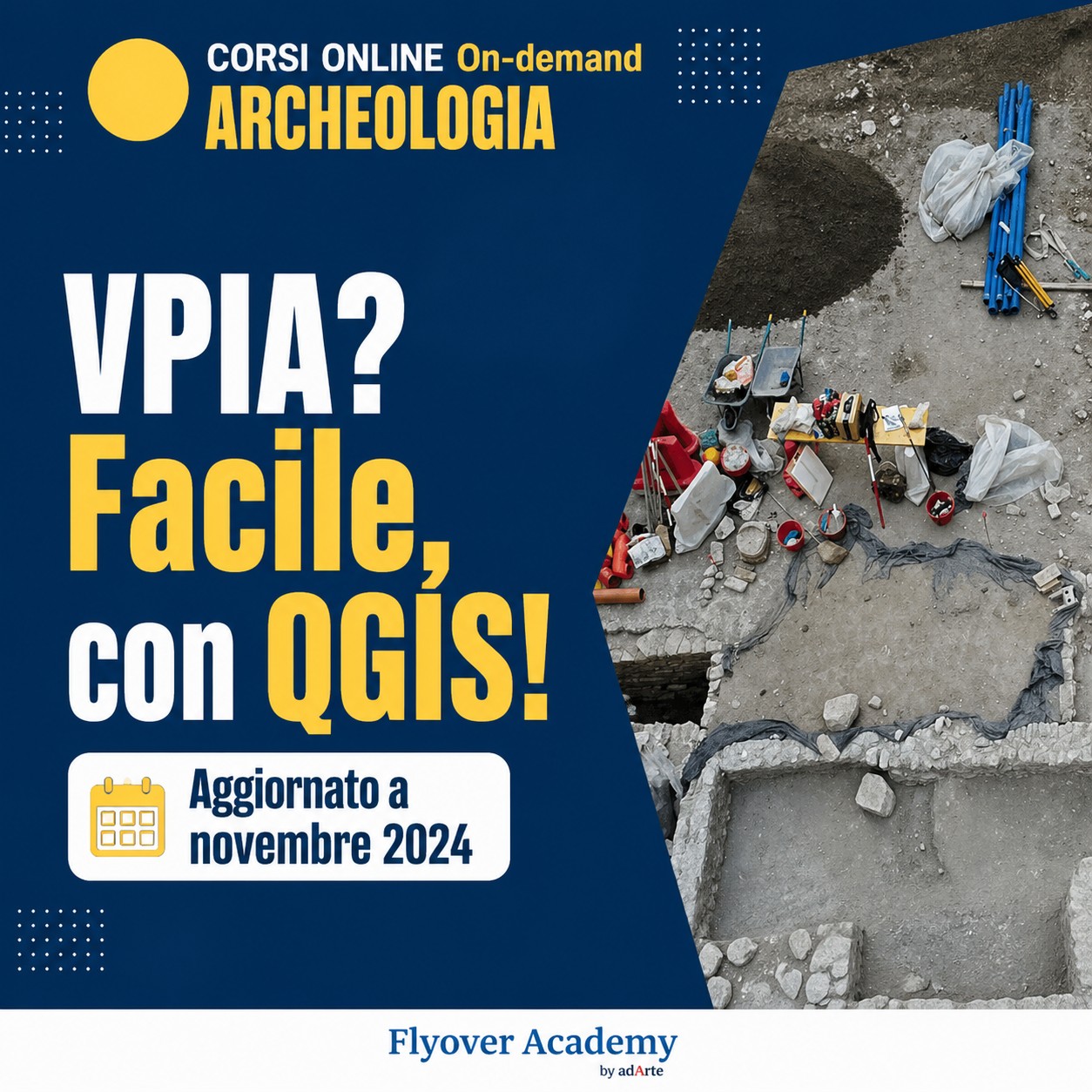 Corso online – VPIA? Facile, con QGIS! – Aggiornato a novembre 2024